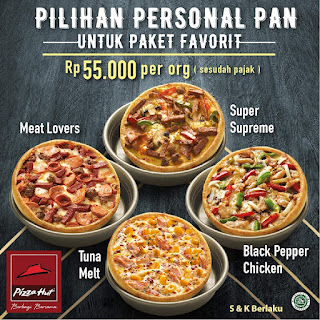 Topping american favourite pizza hut